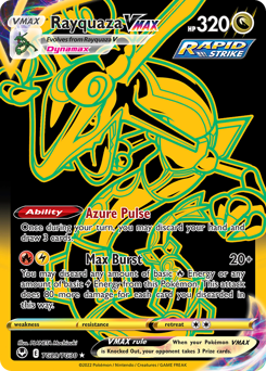Rayquaza VMAX - Scroll and Circuit Games